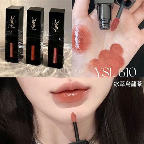 yves saint laurent vinyl cream|ysl 610 lipstick.